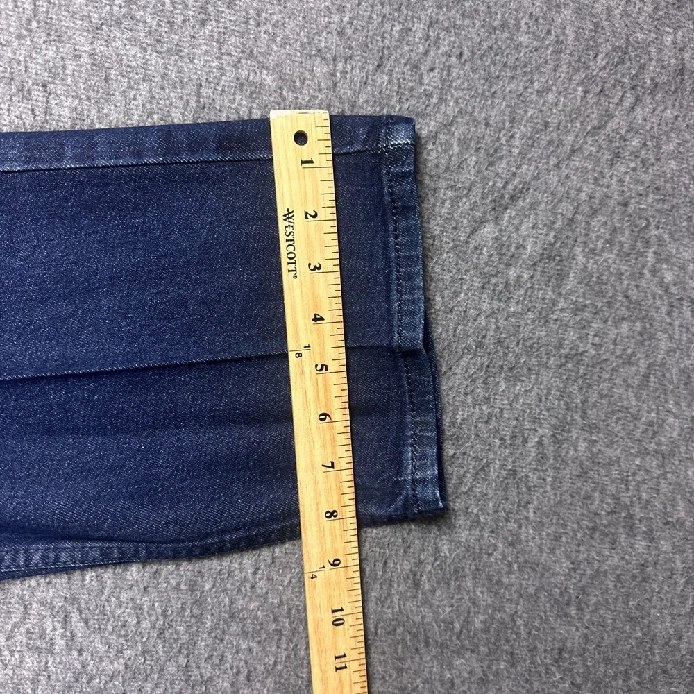 Levis 514 Jeans Mens 34x32 Blue Denim Straight Leg Stretch Denim Zip‎ Fly